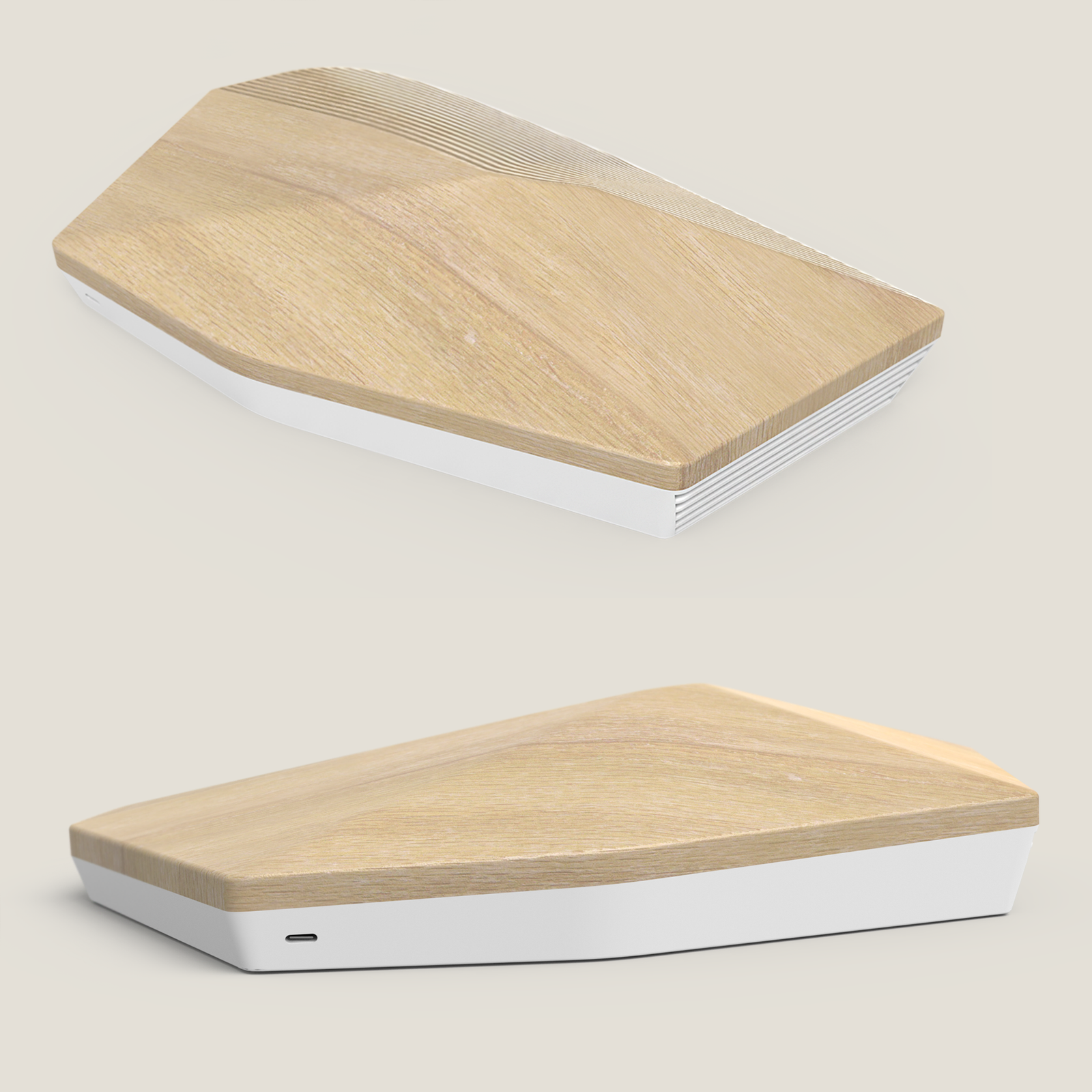 Game Deck console shown from above and from the side