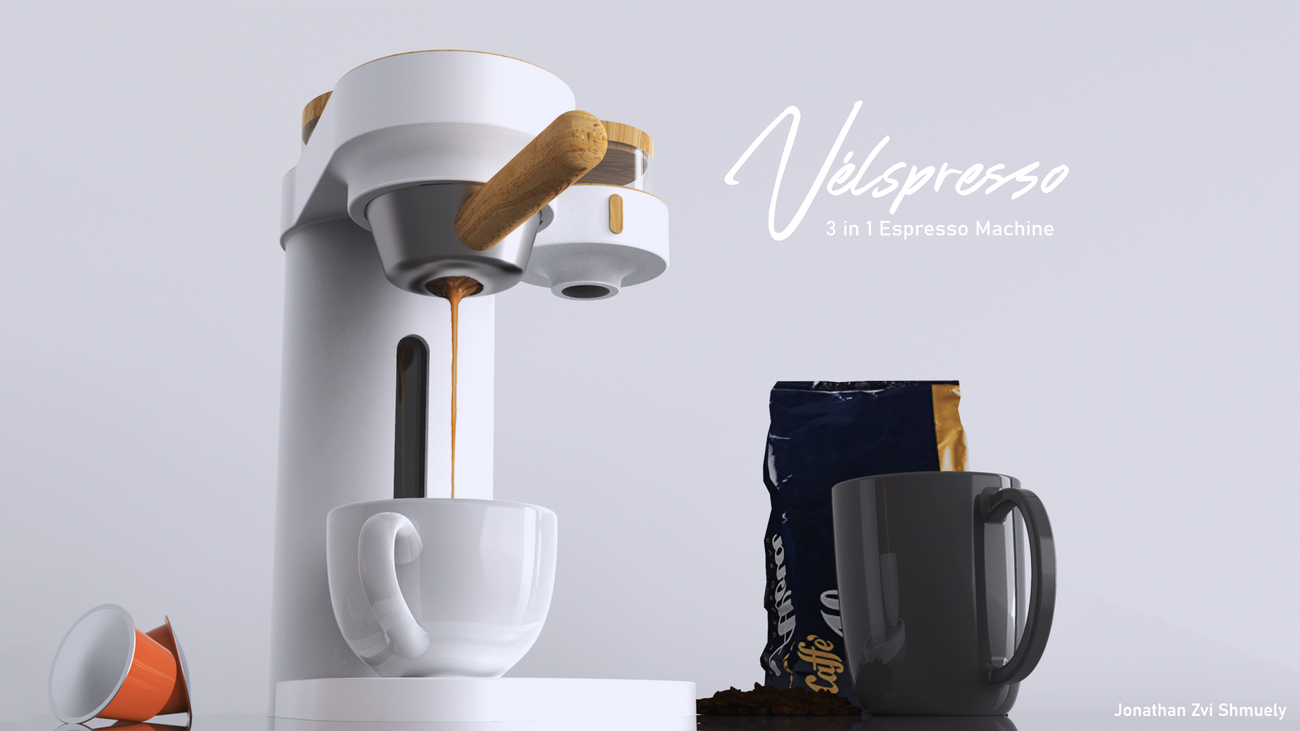 Vélspresso — 3 IN 1 Espresso Machine